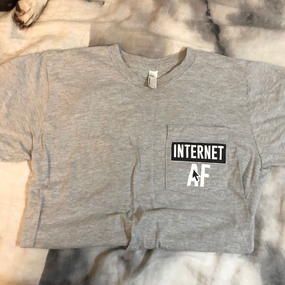 Conner Franta internet AF shirt